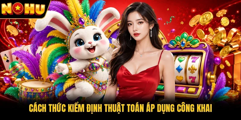 Cách thức kiểm định thuật toán áp dụng công khai