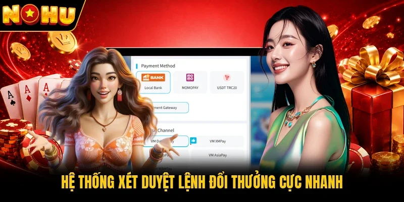 Hệ thống xét duyệt lệnh đổi thưởng cực nhanh
